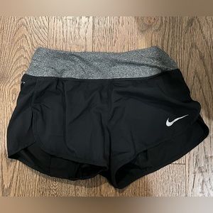 Black nike running shorts